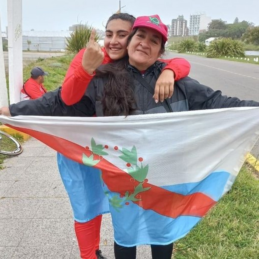CICLISMO: AGUSTINA VEGA LA PIBA DORADA EN MAR DEL PLATA