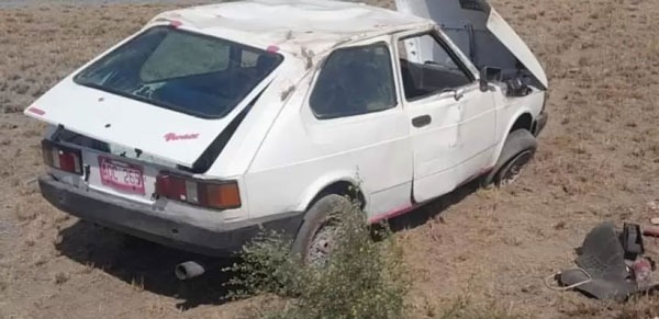 UNA MUJER RIOJANA CON SERIAS HERIDAS TRAS UN VUELCO EN CATAMARCA