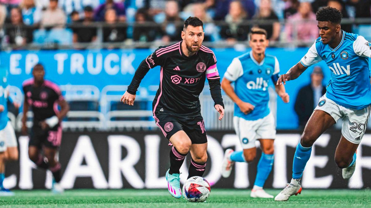 MESSI CERRÓ LA TEMPORADA DE LA MLS EN INTER MIAMI CON DERROTA FRENTE AL CHARLOTTE