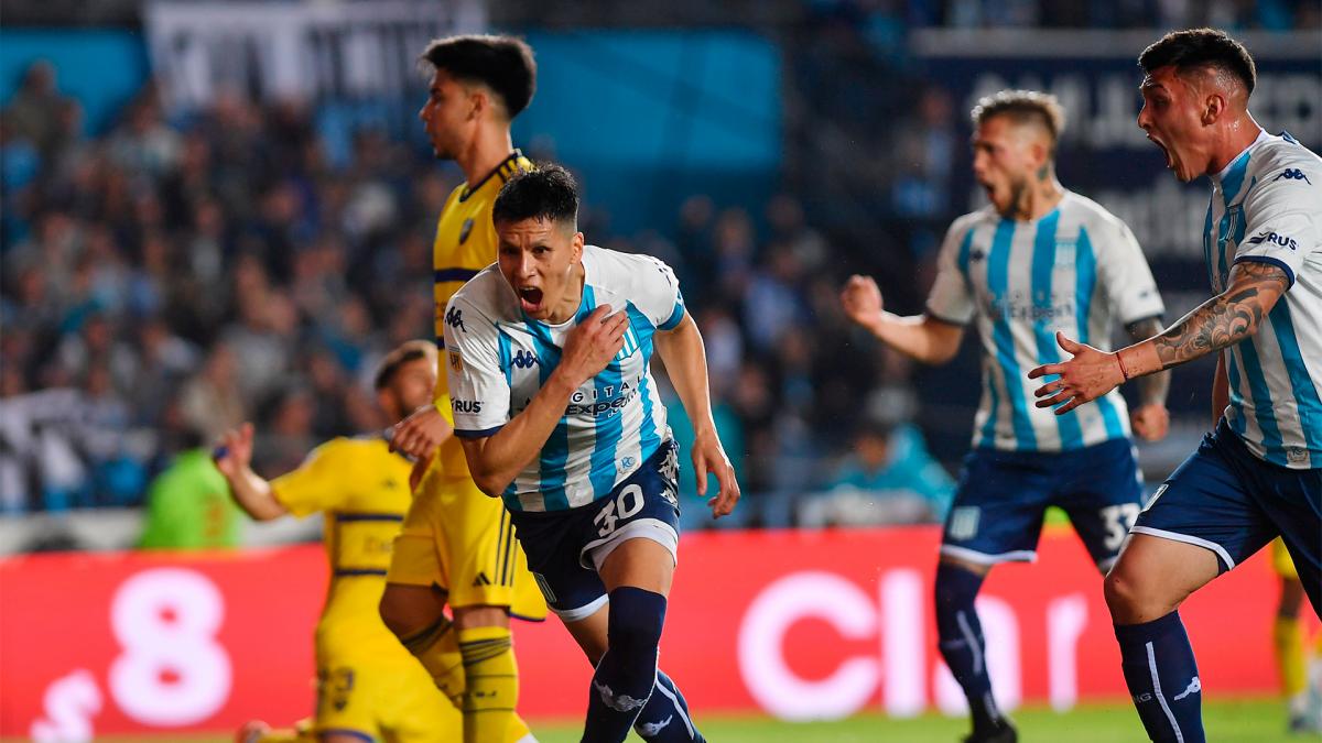 RACING VENCIÓ A BOCA EN UN FINAL ELECTRIZANTE