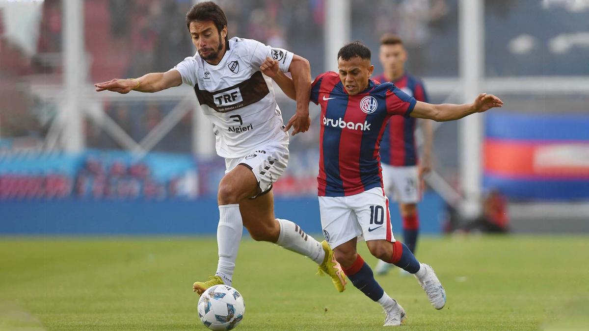 SAN LORENZO LO EMPATÓ SOBRE EL FINAL ANTE PLATENSE