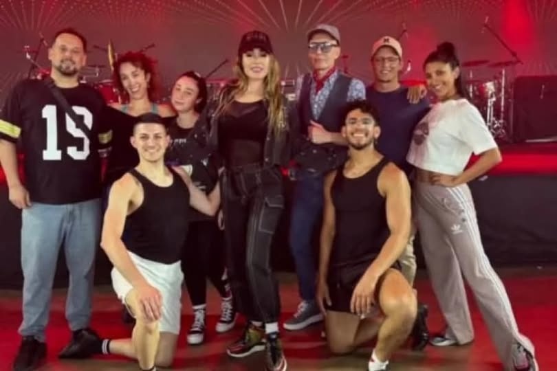 FÁTIMA FLOREZ  PASÓ POR LA RIOJA Y BRIILO CON  UN SHOW PRIVADO 