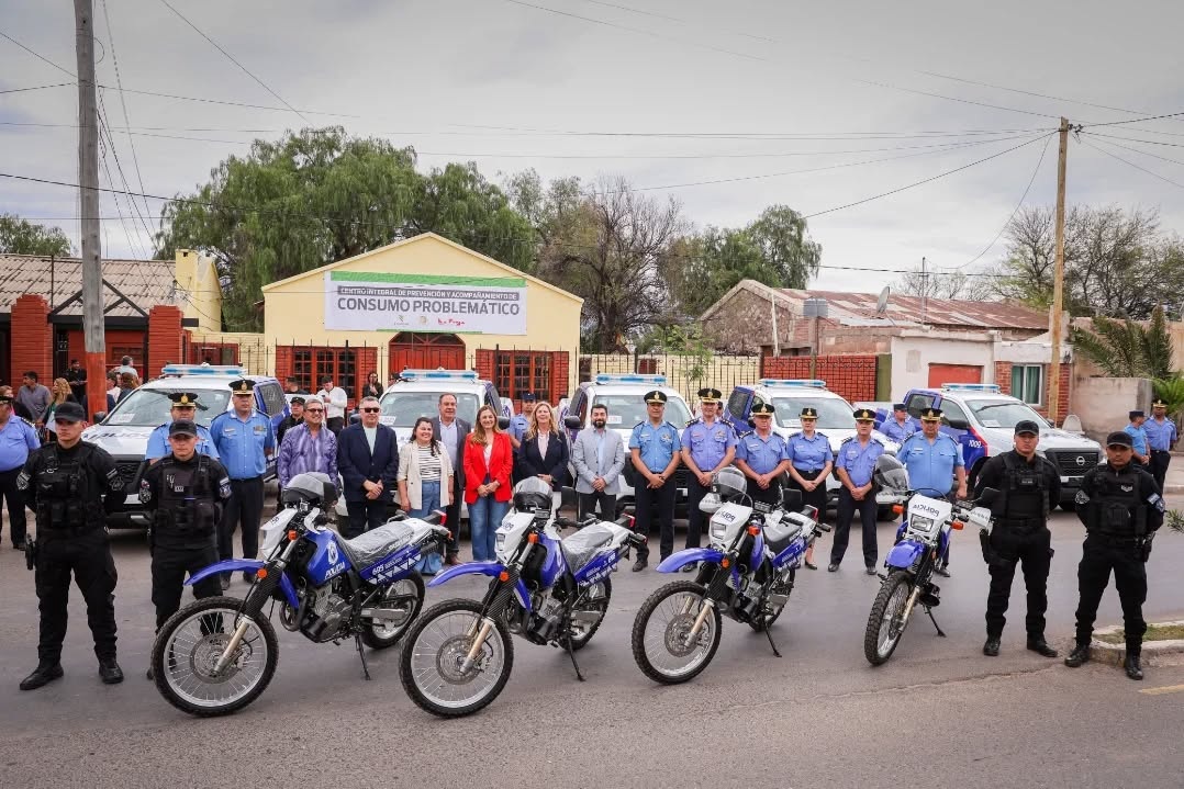 EL GOBIERNO REFORZÓ LA SEGURIDAD EN CHEPES CON NUEVOS MÓVILES POLICIALES