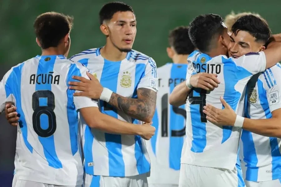 ARGENTINA GOLEÓ A AUSTRALIA Y SE METIÓ EN OCTAVOS DEL MUNDIAL SUB 20