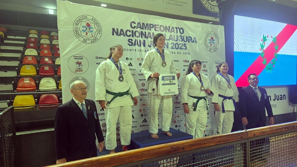 LA JUDOKA RIOJANA ANA PAULA ROBLEDO METIÓ DOS MEDALLAS DE ORO EN SAN JUAN