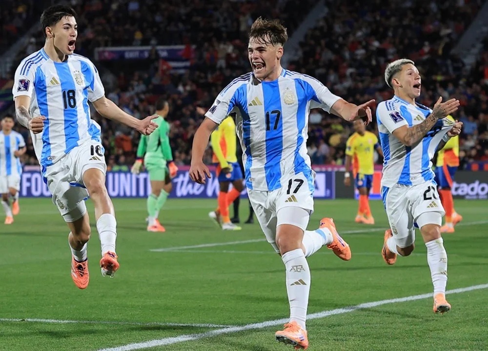 ARGENTINA VENCIÓ A COLOMBIA EN SEMIFINALES Y JUGARÁ LA FINAL DEL MUNDIAL SUB 20