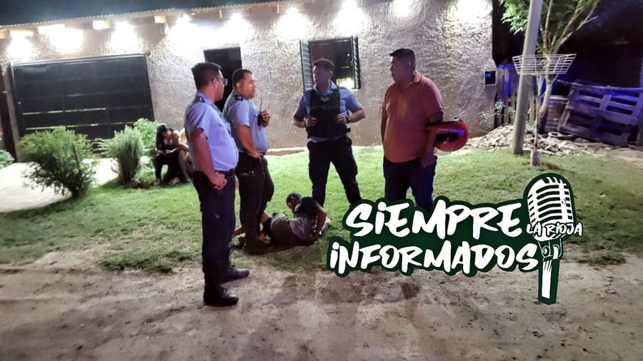 DETUVIERON A UN  JÓVEN POR AGREDIR A GOLPES  A SU MADRE Y UN VECINO   