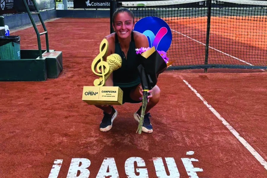 JAZMIN ORTENZI SE QUEDÓ CON EL TORNEO DE COLOMBIA