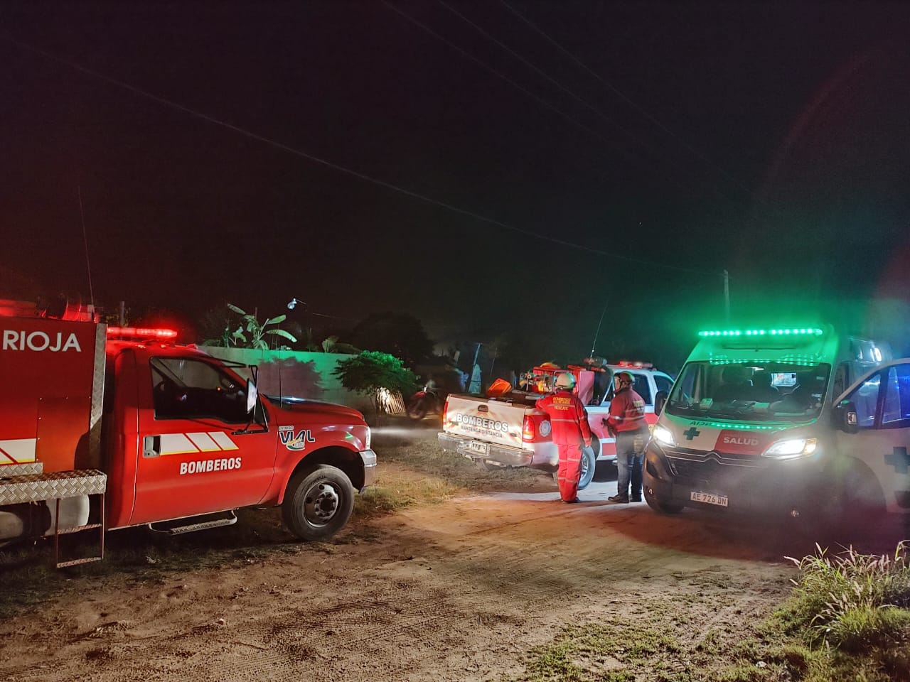 UNA MUJER CAÝO EN UN POZO Y TERMINÓ CON UNA FRACTURA