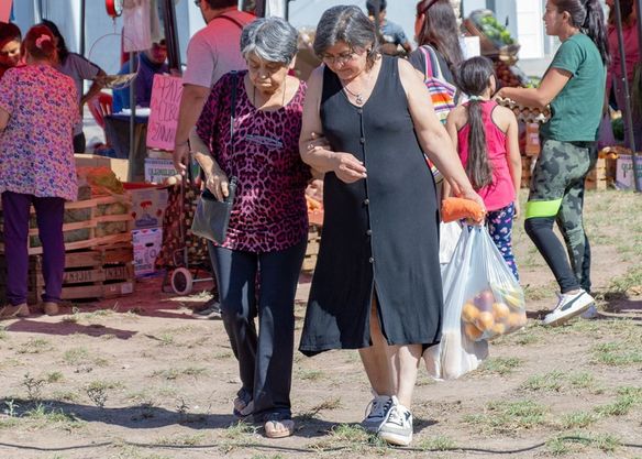 EL MERCADO POPULAR SE INSTALÓ EN EL BARRIO DE VARGAS