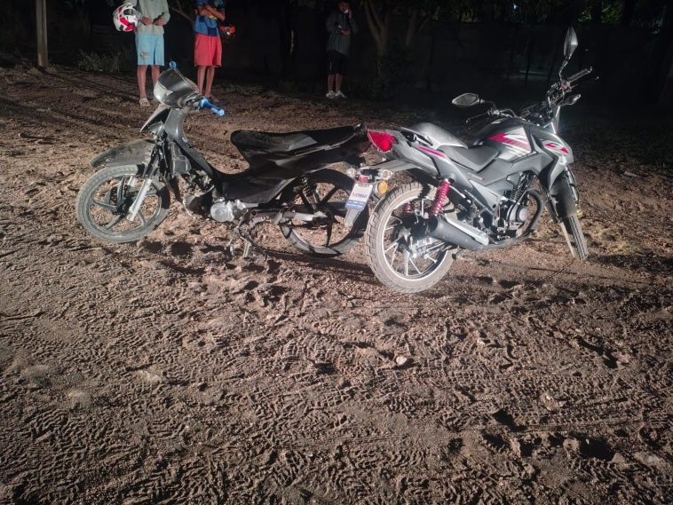 UNA MOTOCICLISTA CON FRACTURAS TRAS UN SINIESTRO VIAL