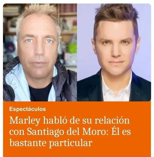 LA INTERNA EN TELEFE: LOS CONDUCTORES MARLEY Y SANTIAGO DEL MORO