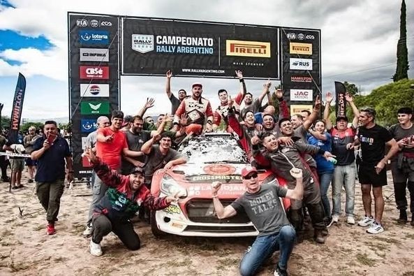 RIOJANOS SE CONSAGRARON CAMPEONES DEL RALLY ARGENTINO