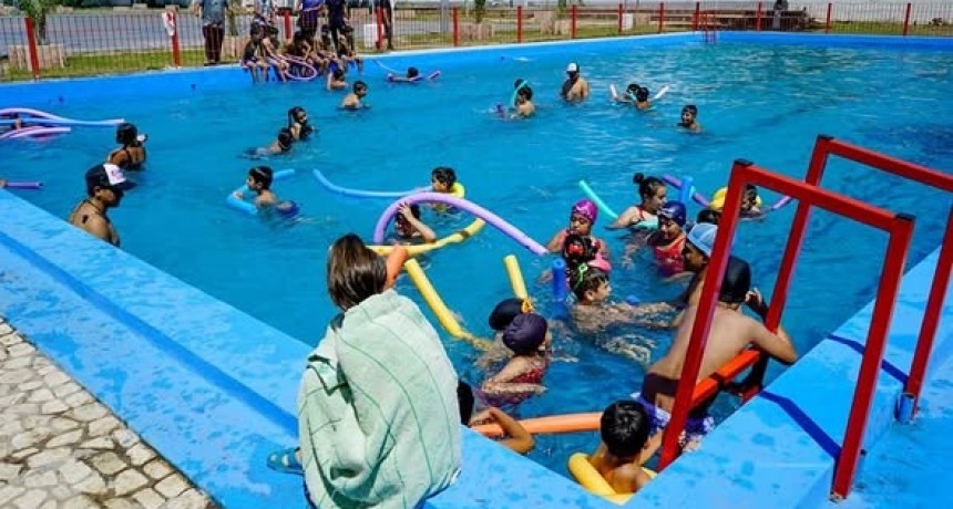 EDUCACIÓN INAUGURÓ COLONIA DE VACACIONES EN CHAMICAL